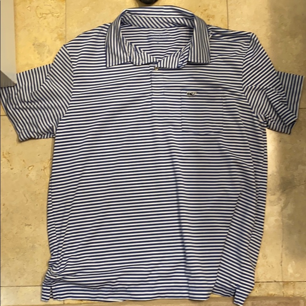 Vineyard vines collar shirt